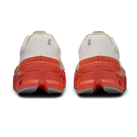 On Running Women's Shoes - White and Orange - Picture 5 of 10